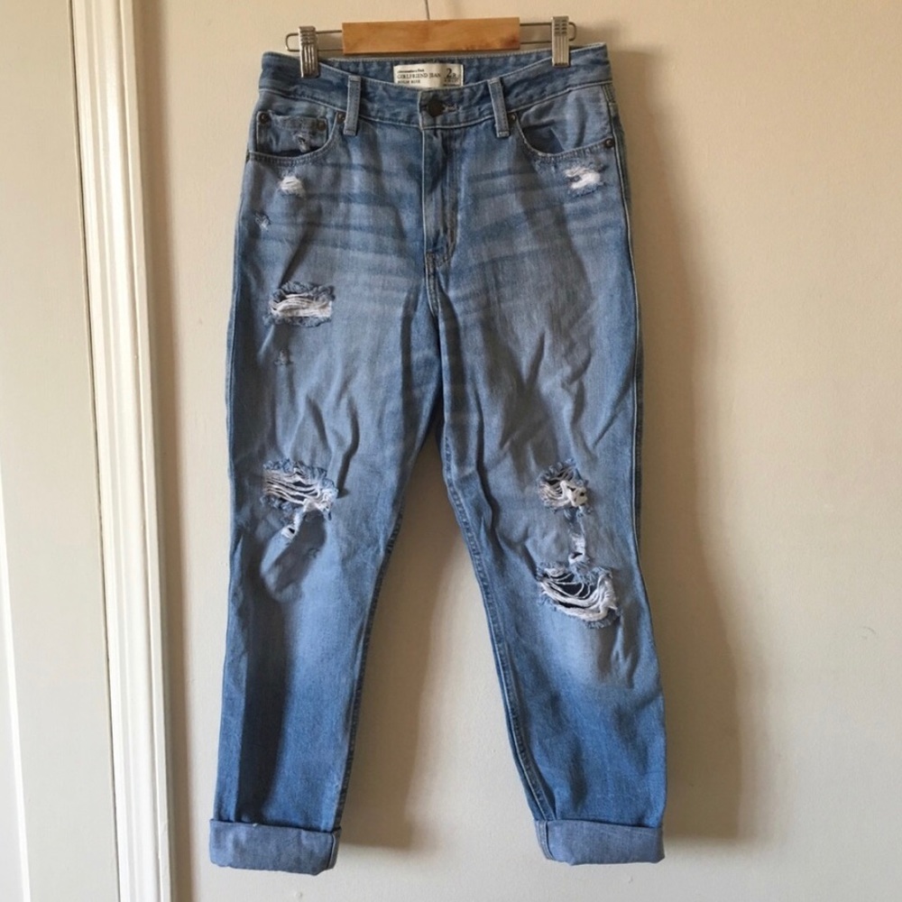 Abercrombie high rise jeans